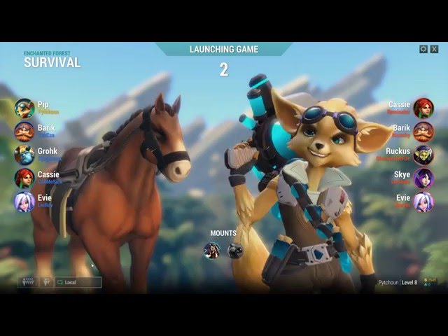 Paladins mode de jeu Survival