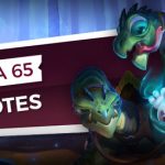 Patch notes de la bêta ouverte 65