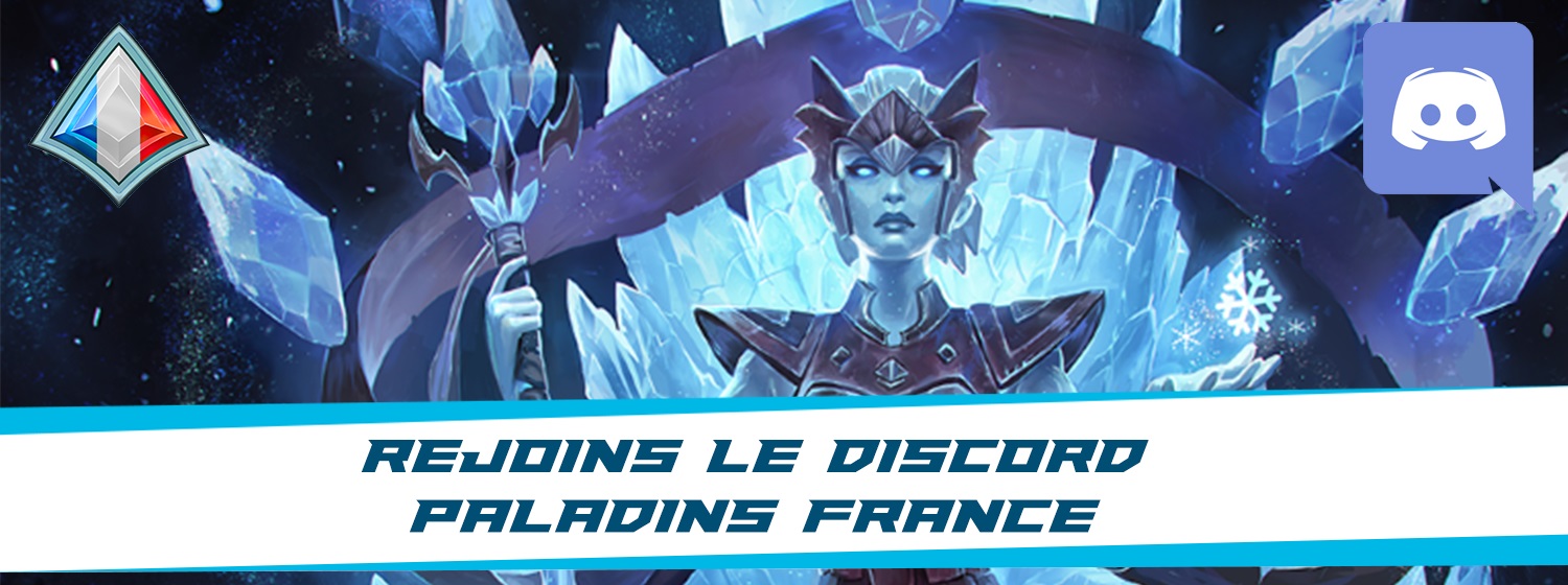 Bannière Discord Paladins France