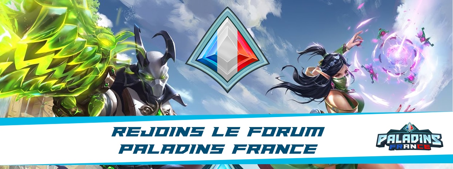 Bannière forum Paladins France