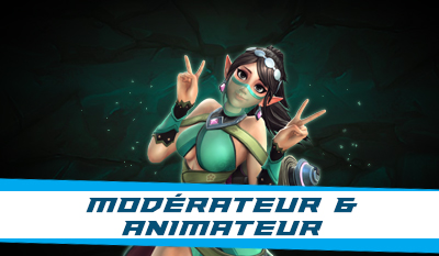 Modérateur & animateur Paladins France